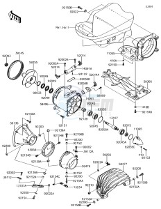 JET SKI ULTRA 310R JT1500NGF EU drawing Jet Pump