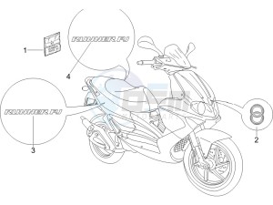 Runner 50 Pure Jet SC drawing Plates - Emblems