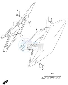 RM-Z450 drawing FRAME COVER