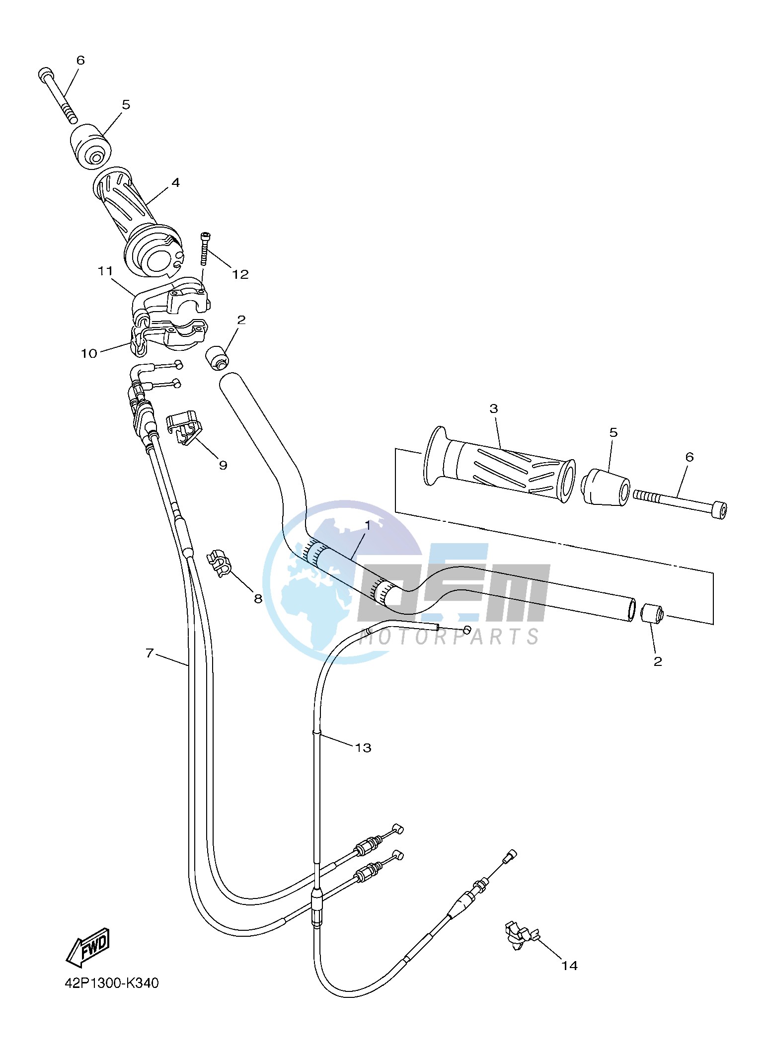 STEERING HANDLE & CABLE