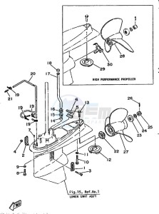 140AETO drawing PROPELLER-HOUSING-AND-TRANSMISSION-2