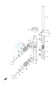 DF 9.9B drawing Camshaft