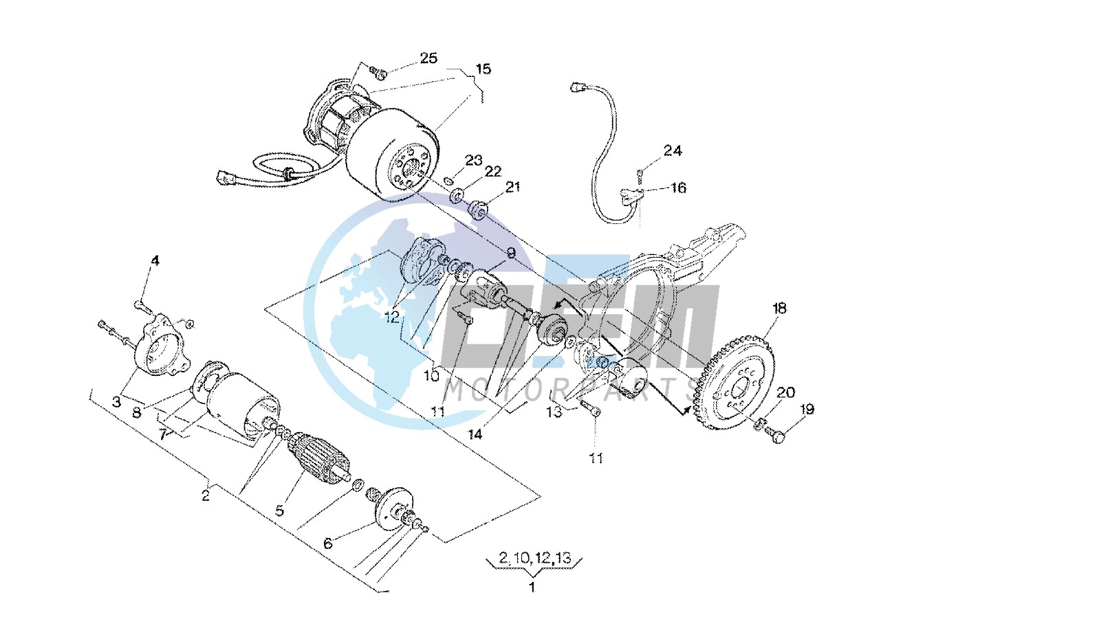 GENERATOR - STARTING MOTOR FIEM