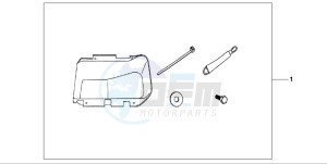 NPS50 drawing SEAT UNDER BOX