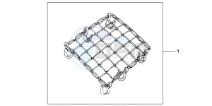 CB600FAC drawing RUBBER NET A