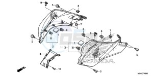 NC700SDD NC700S Dual Cluth ABS 2ED drawing SHELTER