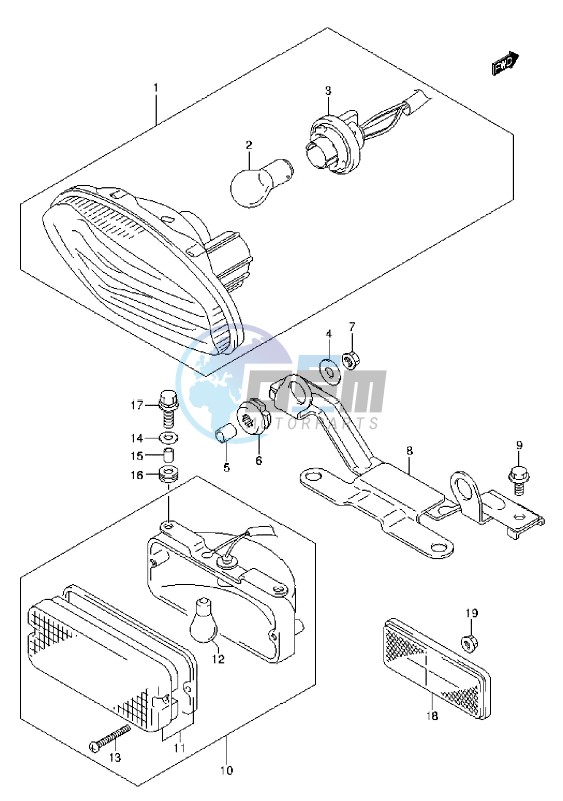 REAR COMBINATION LAMP (LT-A750XL3 P17)