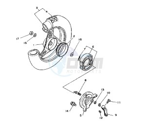 CT S 50 drawing REAR WHEEL