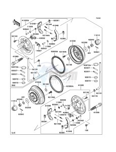 MULE 3000 KAF620G6F EU drawing Front Hub