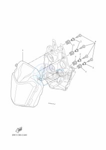 XTZ690-U TENERE 700 (BW32) drawing HEADLIGHT