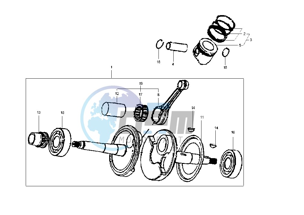 CRANKSHAFT-PISTON