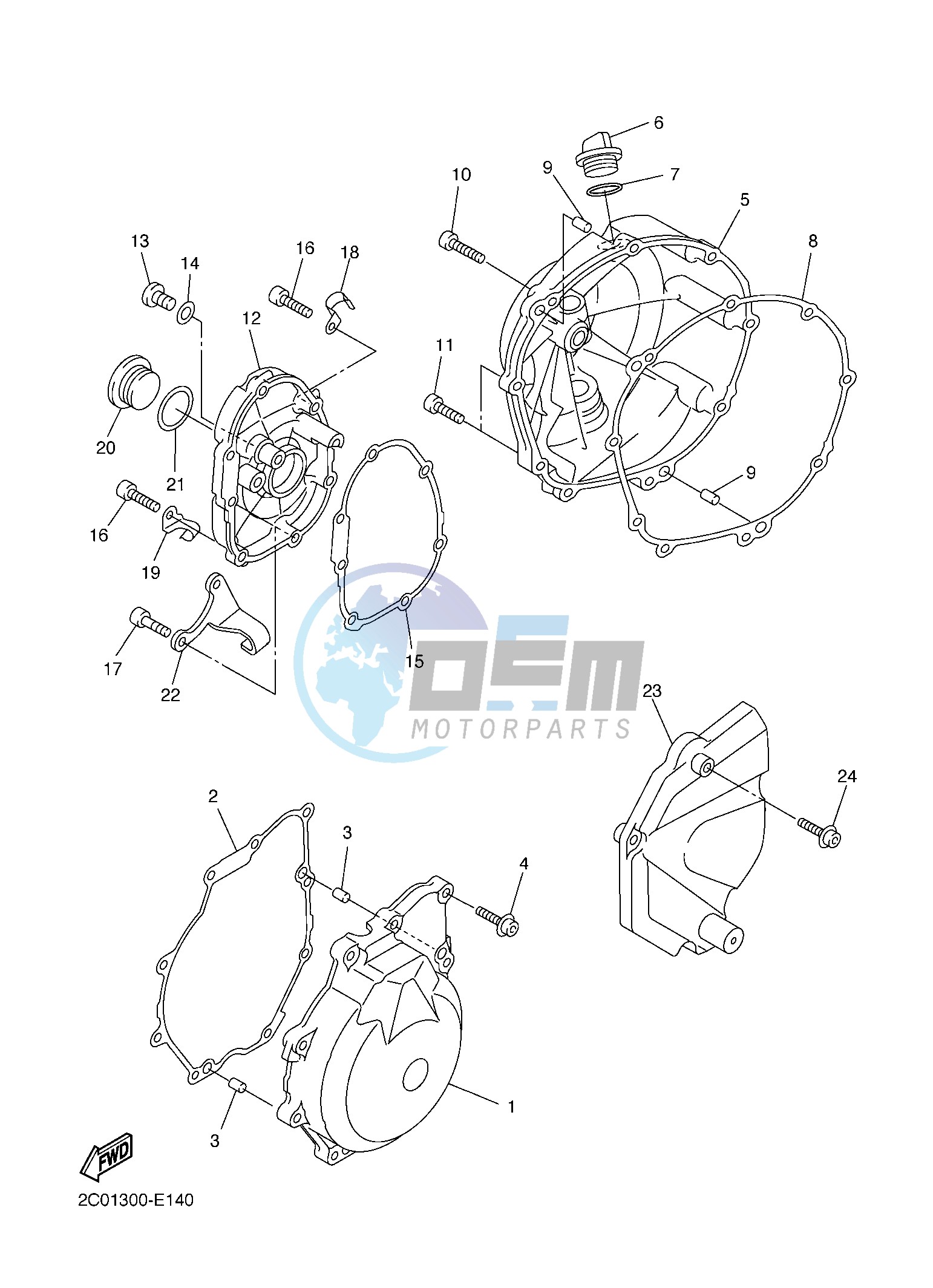 CRANKCASE COVER 1