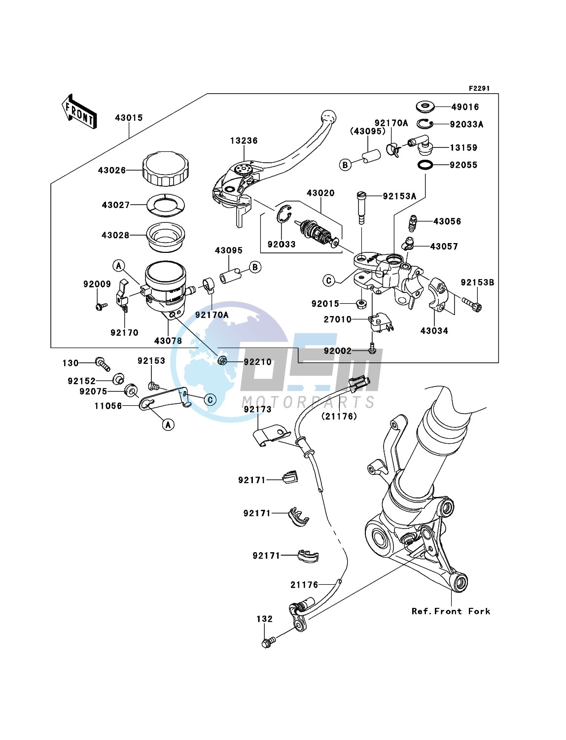 Front Master Cylinder