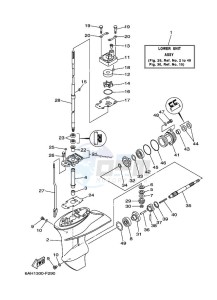 F15CPLH-2007 drawing PROPELLER-HOUSING-AND-TRANSMISSION-1