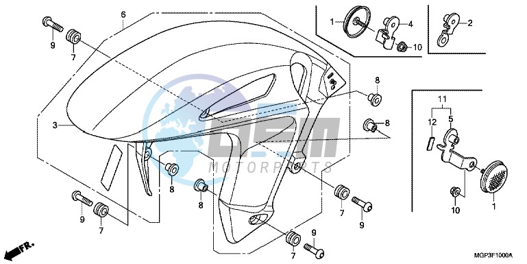 FRONT FENDER