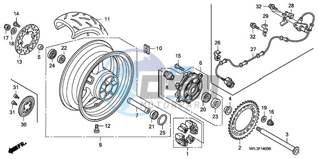 REAR WHEEL