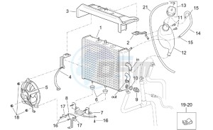 Leonardo 125-150 drawing Water cooler