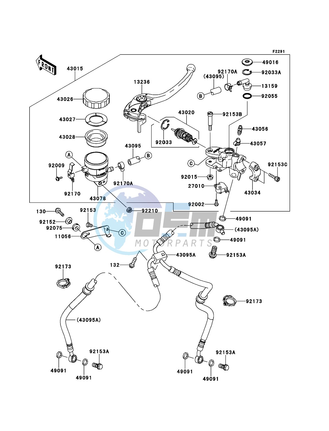 Front Master Cylinder