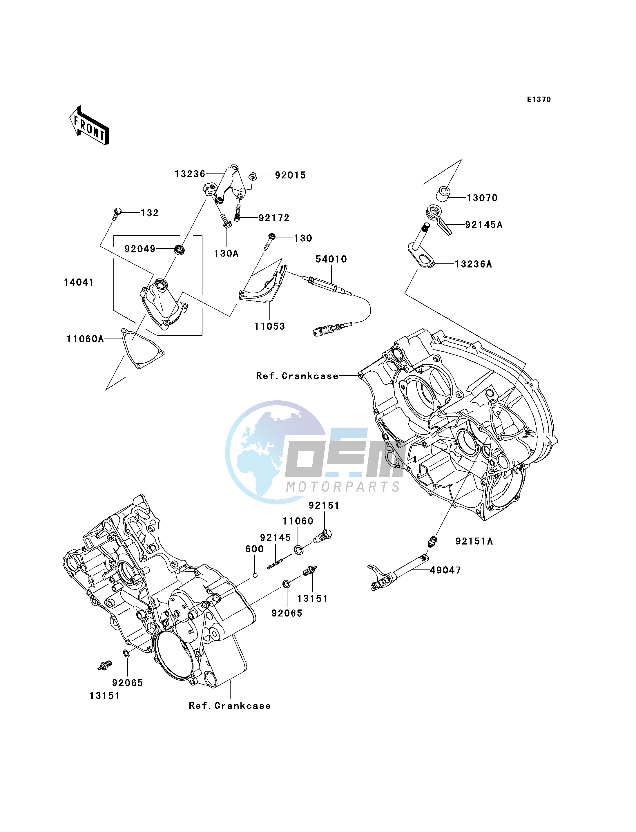 GEAR CHANGE MECHANISM