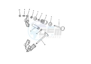 YP MAJESTY 125 drawing VALVE