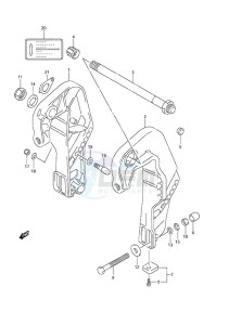 DF 40 drawing Clamp Bracket