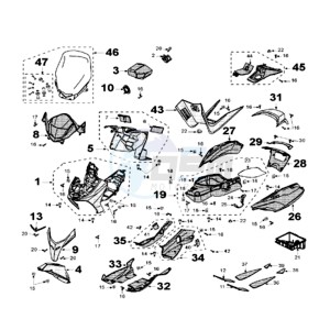 SAT 500 SC drawing COWLING