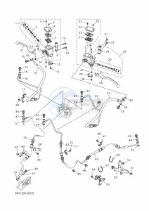 CZD300P-AB XMAX 300 POLICE (BGS4) drawing LEG SHIELD