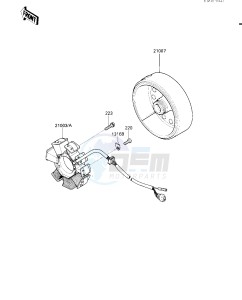 KLT 185 A [KLT185] (A1-A2) [KLT185] drawing GENERATOR