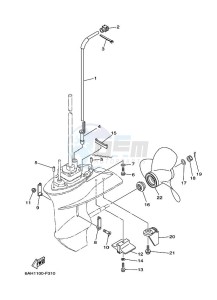 F20BMHL drawing LOWER-CASING-x-DRIVE-2