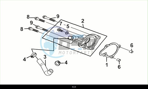 WATER PUMP COVER