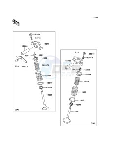 KLF300 KLF300B6F EU GB drawing Valve(s)