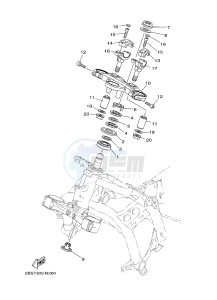 XT1200ZE SUPER TENERE ABS (2KB1 2KB2) drawing STEERING