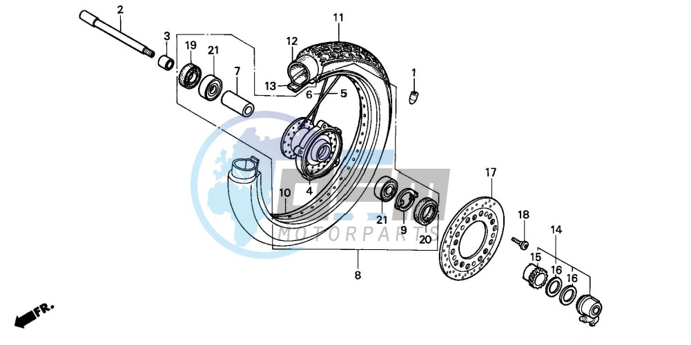 FRONT WHEEL