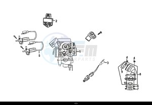 JET 14 (45 KM/H) (XC05W1-EU) (E4) (L8-M0) drawing CARBURETOR