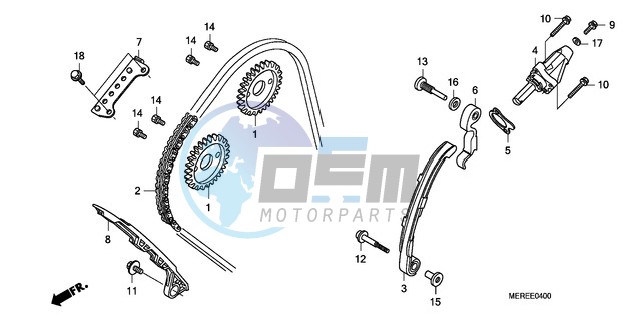 CAM CHAIN/TENSIONER