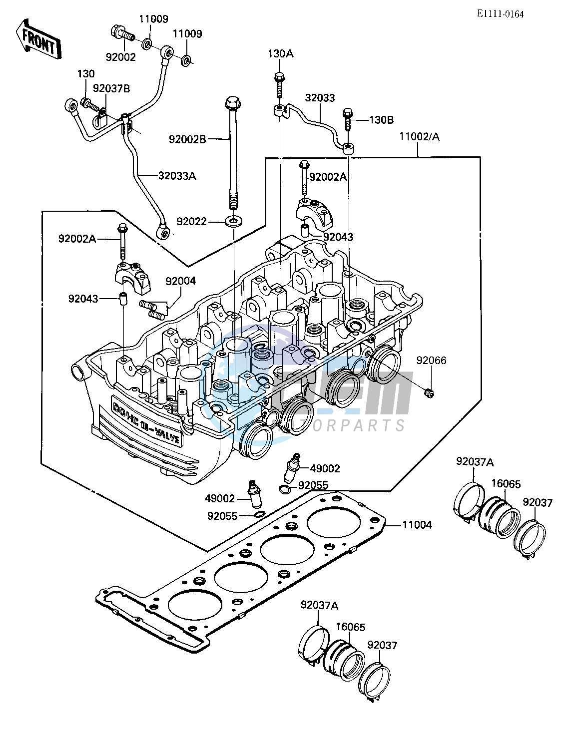 CYLINDER HEAD -- -E_NO. 030893- -