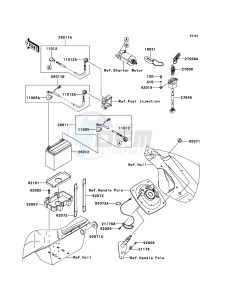 JET SKI ULTRA 260X JT1500E9F EU drawing Electrical Equipment