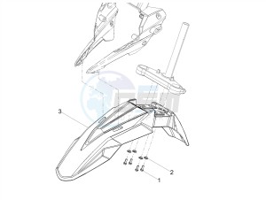 SX 50 E4 (EMEA) drawing Front mudguard-Pillar