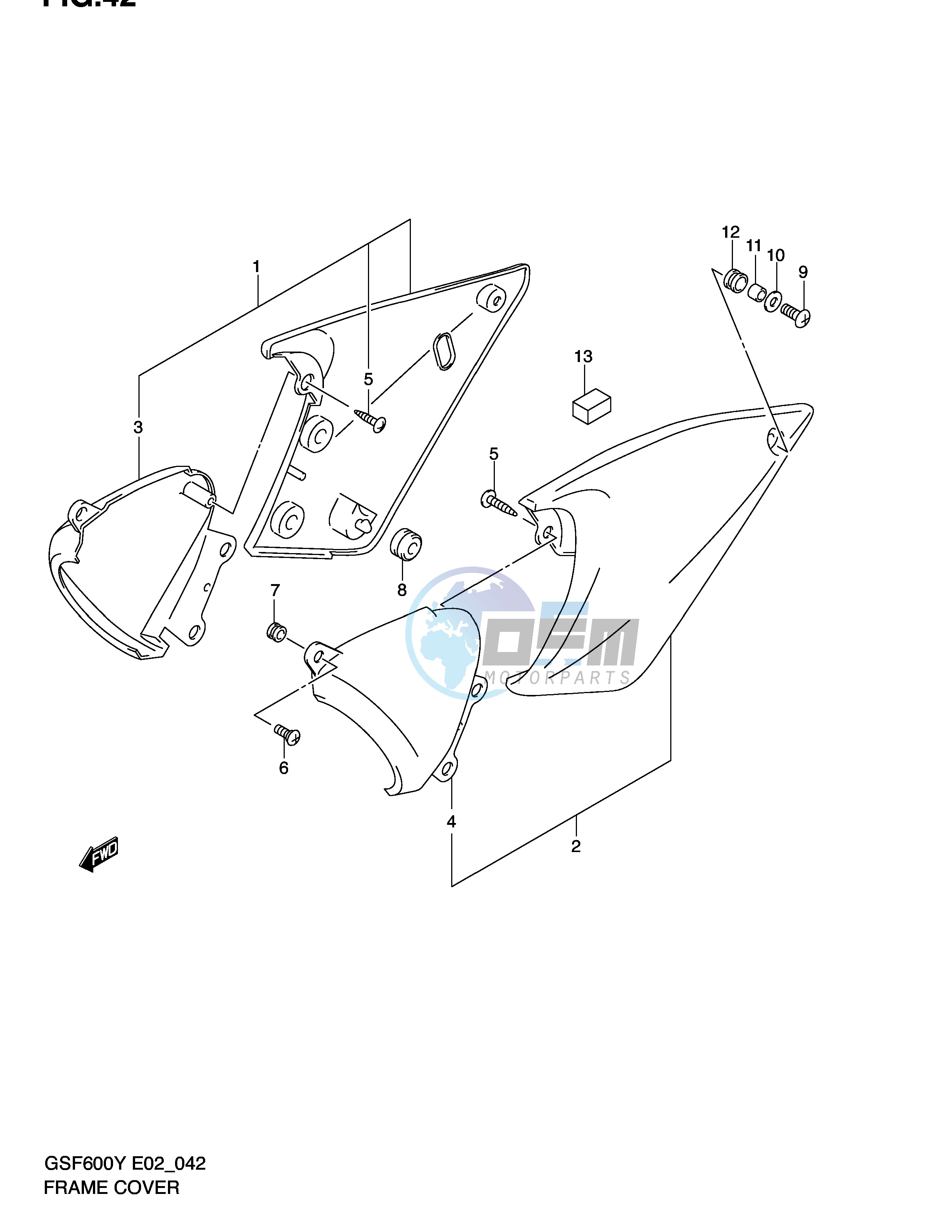 FRAME COVER (MODEL Y K1)