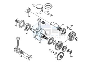 Pegaso 125 GQ drawing Crankshaft