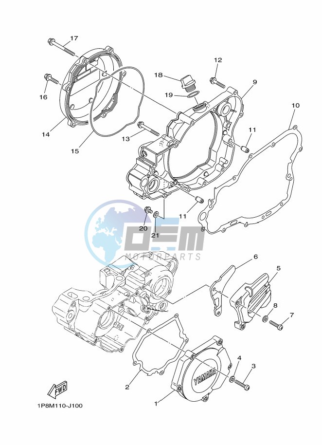 CRANKCASE COVER 1