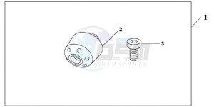 GL18009 France - (F / AB CMF NAV) drawing CHROME BAR ENDS