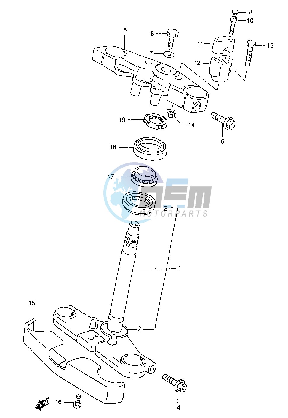 STEERING STEM