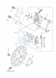 MWS155-A TRICITY 155 (BGD1) drawing FRONT FORK