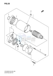 VZ1500 (E3-E28) drawing STARTING MOTOR