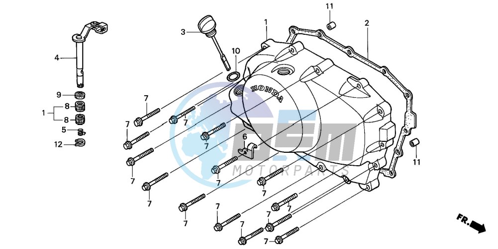 RIGHT CRANKCASE COVER