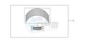 CBR1000RR9 France - (F / CMF REP) drawing KIT WHEEL STICKER