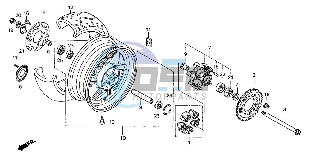 REAR WHEEL