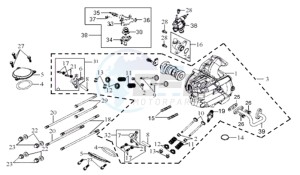 JOYRIDE 125 drawing CYLINDER HEAD CPL