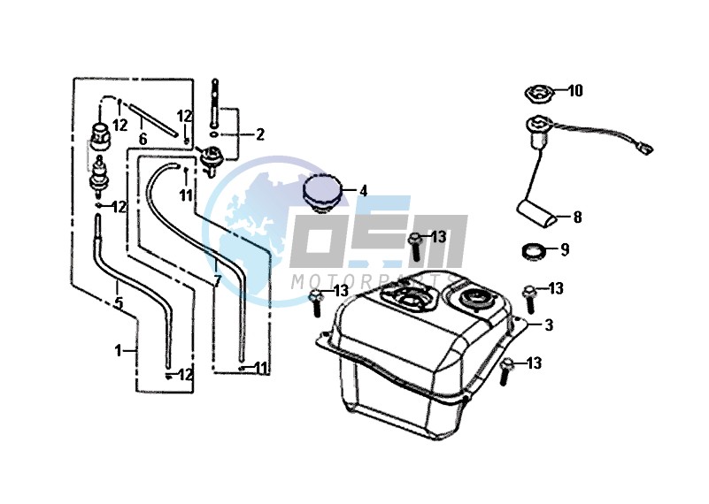 FUEL TANK / ALLO 50 (25 KM/H) (AJ05WA-NL) (L8-M0)